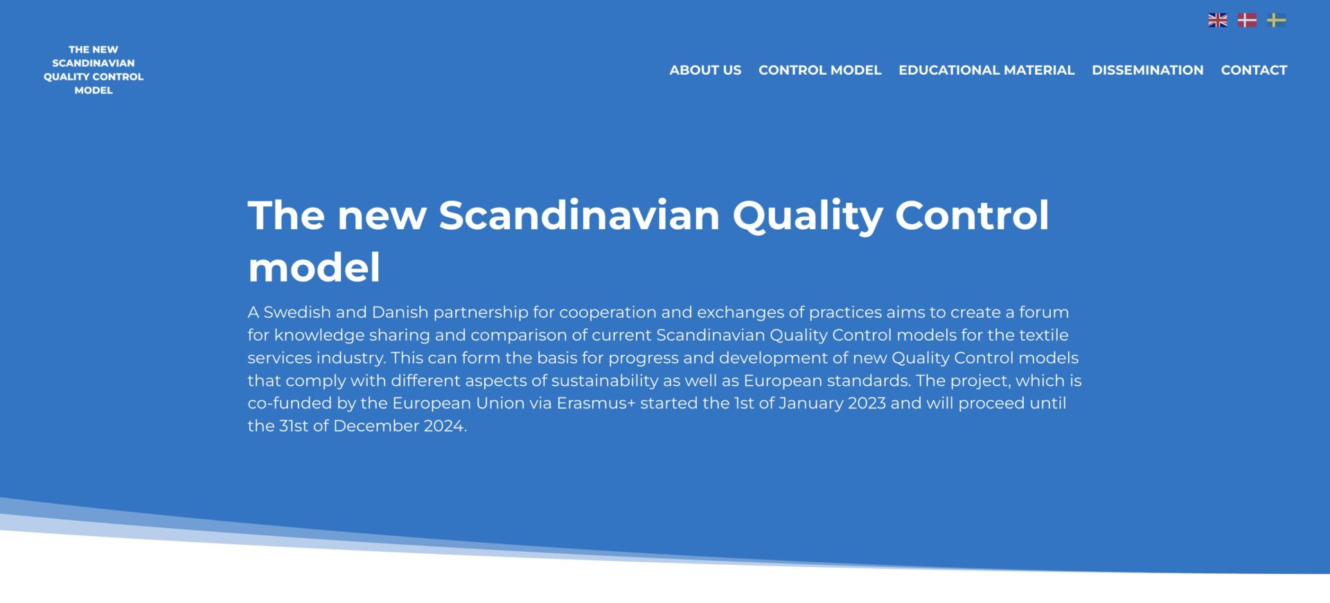 Utbildningsmaterialet för the new Scandinavian Control Model arbetas ...